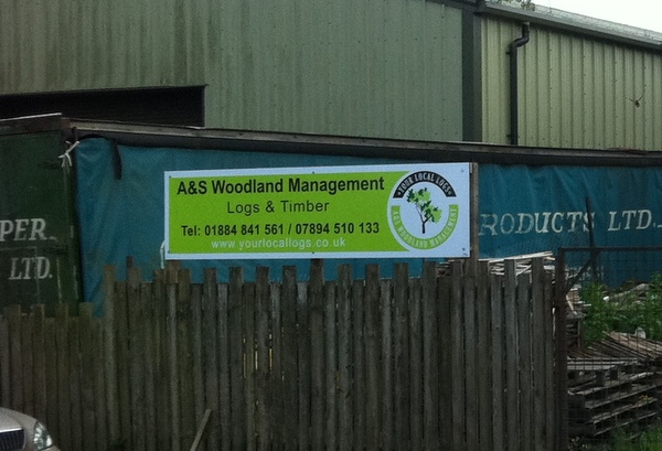 Logs for sale in Devon