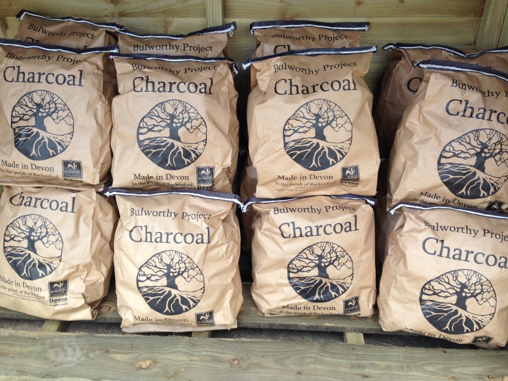Locally produced charcoal Local Logs selling British charcoal