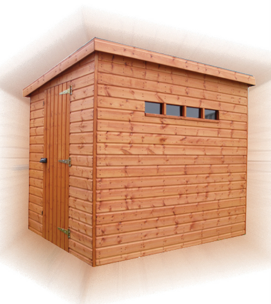 taunton Security shed Pent shed taunton - security